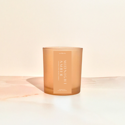 Midnight Amber Ceramic Candle – Penrose Candles
